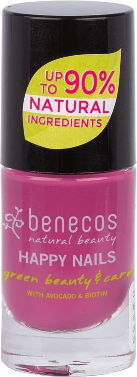 benecos Nail Polish My Secret nagellak 5 ml Roze Glans
