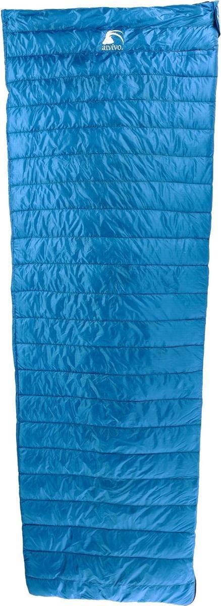 Alvivo Slaapzak Ibex Travel Light 230 Cm Nylon Blauw