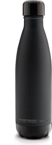 Asobu Central Park Travel Bottle - Zwart / Zwart