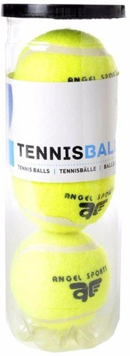 3x 3 Angel Sports Tennisballen 3 Stuks In Koker