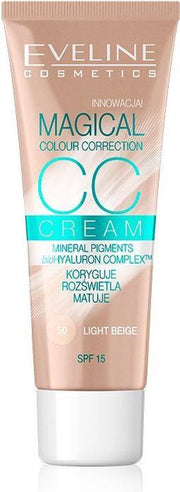 Eveline CosmeticsÂ CC Cream Magical Colour Correction Light Beige 30ml.