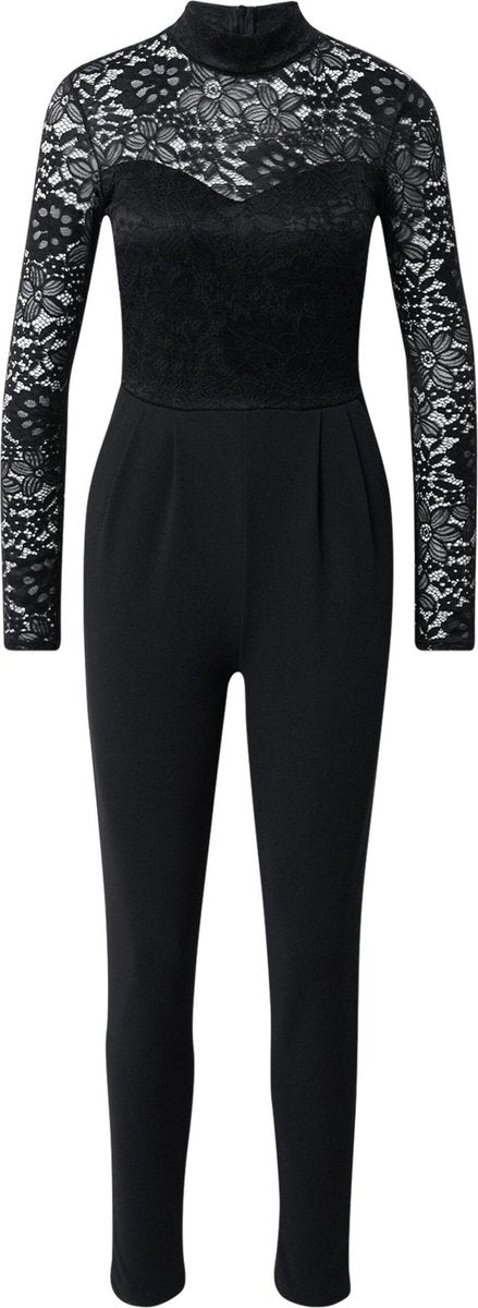 Wal G. jumpsuit Zwart-8 (S)