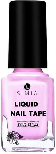Liquid Nail Art Tape 7ml - Peel off latex nagellak - Vloeibare nageltape - Manicure - Perfect nagels lakken - Roze