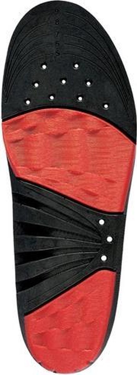 Precision Inlegzolen Iso Gel Polymeer Rood/zwart Maat 37-40