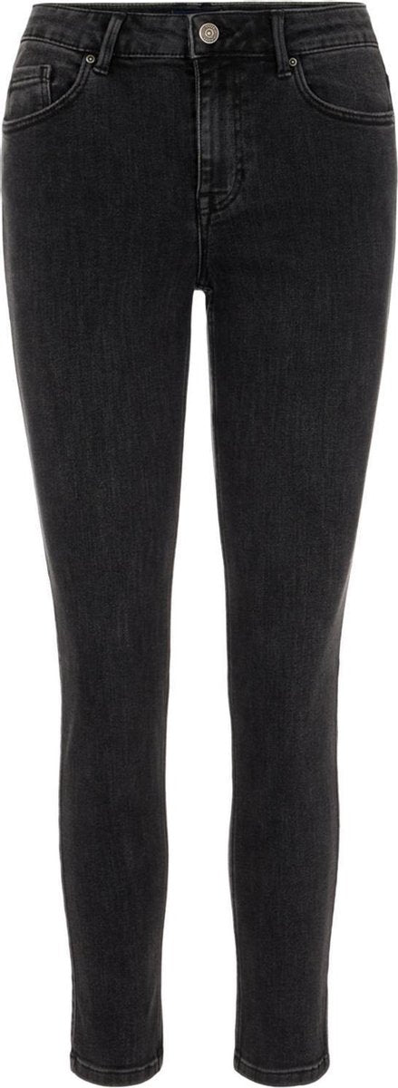 Pclili Slim Mw Cr Bl649-vi/noos Bc 17106399 Black Denim - Maat XL