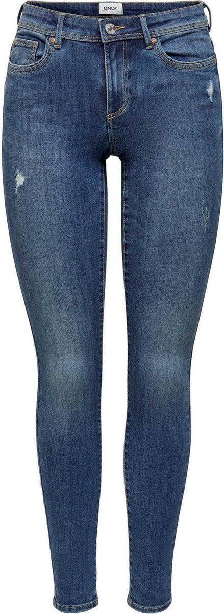 ONLY ONLWAUW LIFE MID SKINNY BJ114-3 NOOS Dames Jeans - Maat W M X L 32