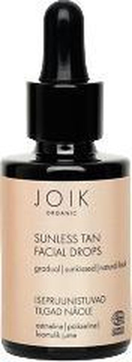 Joik Gezichtsdruppels Sunless Tan Vegan Dames 30 Ml Bruin