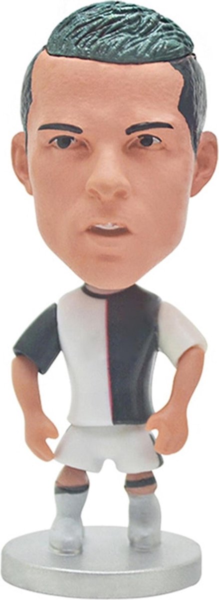 Cristiano Ronaldo Speelfiguur - Ronaldo Speelfiguur - Juventus - Leuke accessoire - Hoogte 6.5cm - Breedte 4 cm