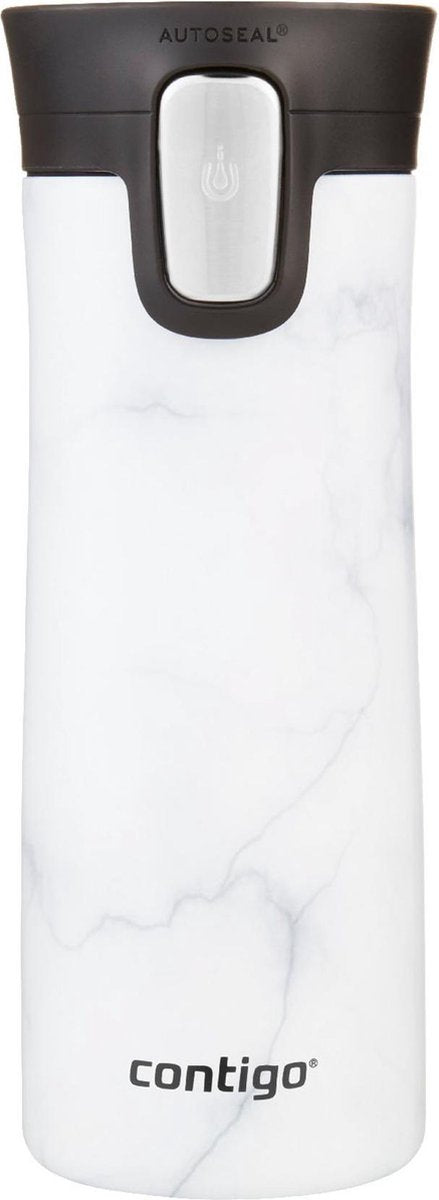 Contigo Pinnacle drinkfles - White marbel - 420ml