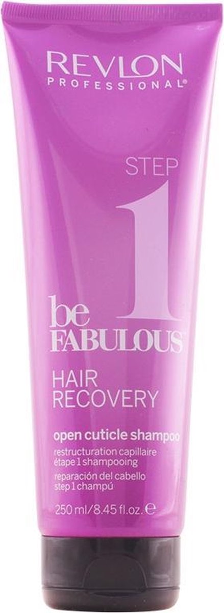 MULTI BUNDEL 3 stuks Revlon Be Fabulous Hair Recovery Step 1 Shampoo 250ml