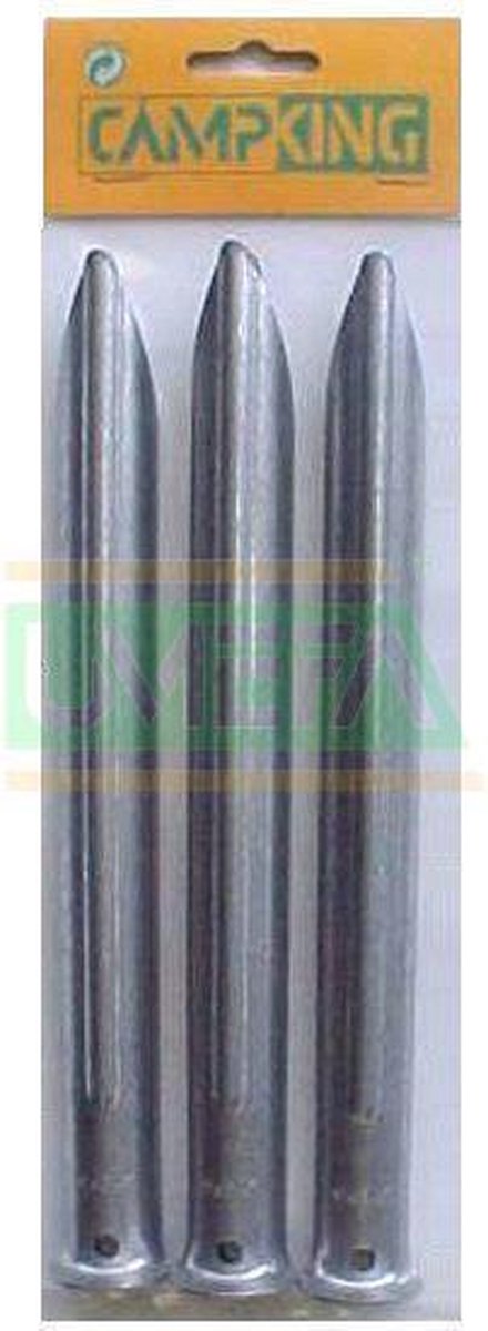 Campking Tentharing Halfrond - 24 cm - 10 Stuks