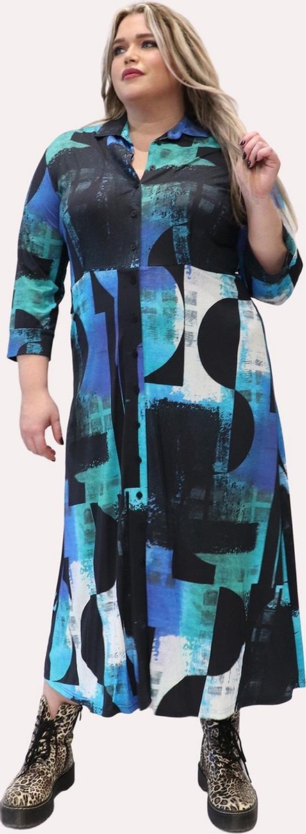 Jurk Lisa-1 Print jersey Ophilia