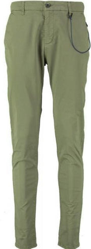 Dstrezzed army groene stretch chino broek - Maat W32-L32