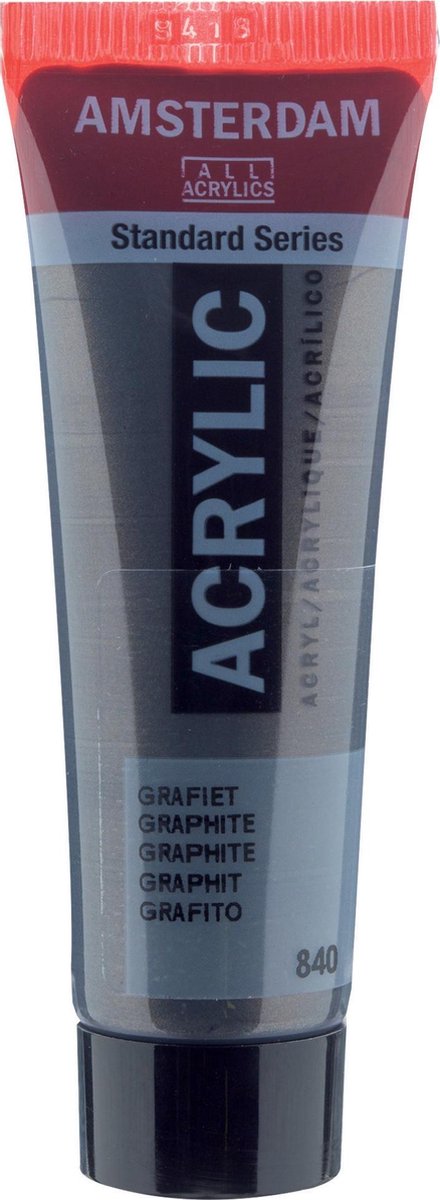Acrylverf - 840 - Grafiet - Amsterdam - 20ml