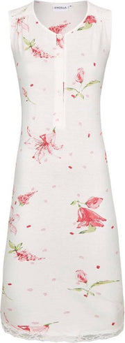 Ringella - Red Rose - Nachtkleed - 0211039 - Off White - 50