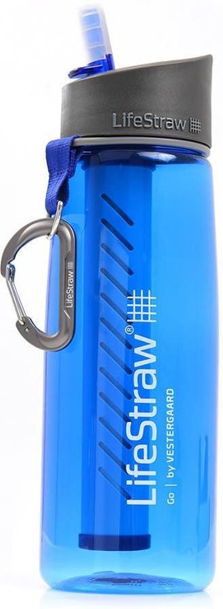 LifeStraw® waterfilterfles Go 650ml - blauw