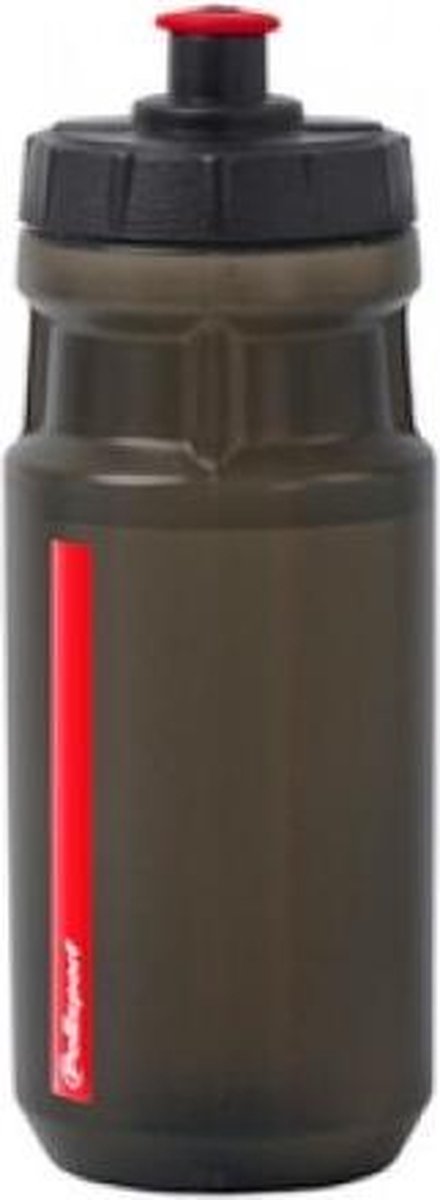 Bidon Polisport 500 ml - assortiment zwart - transparant (display met 12 stuks)