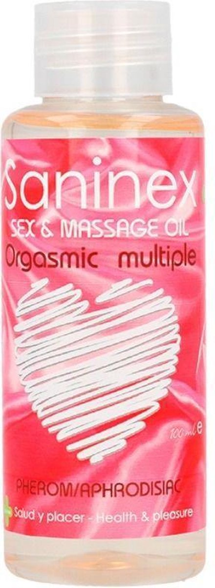 Sex and Massage Oil Orgasmic Multiple 100 ml