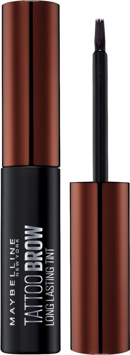 Maybelline Tattoo Brow Peel Off Wenkbrauwgel - 3 Dark Brown - Bruin