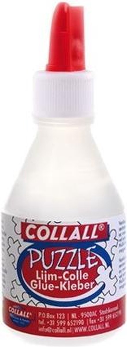 **COLLALL FLESJE PUZZELLIJM 100ML TRANSP.