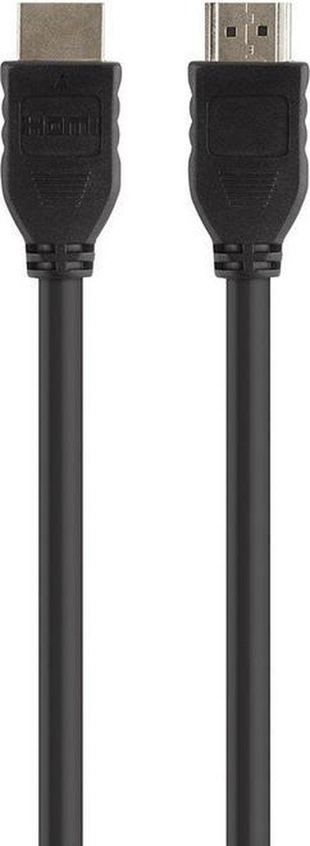 Belkin Standard - HDMI-kabel - HDMI (M) naar HDMI (M) - 1.5 m - dubbel afgeschermd - zwart - 4K ondersteuning
