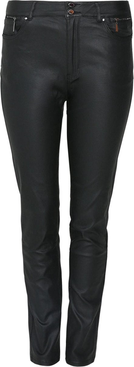 Slim jeans extra long met coating - Lengte 34