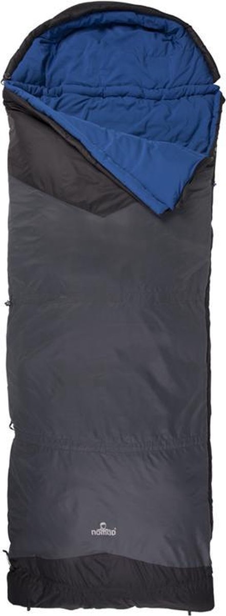 NOMAD Triple-S - Slaapzak - Rits rechts - 220 x 80 - Zwart