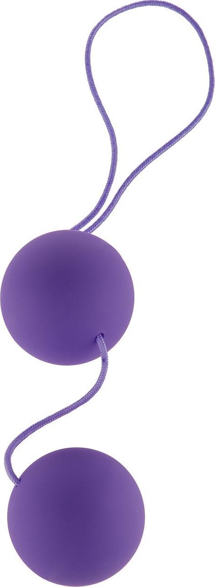 ToyJoy Funky Love Balls - Vaginale Balletjes - Paars - Ø 35 mm