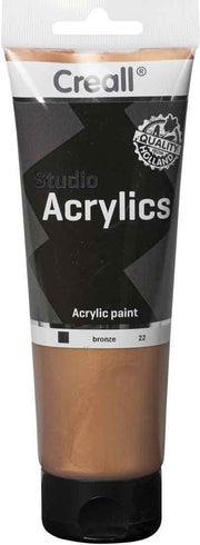 Acryl Verf - Metaalkleurig - Bronze - 250ml