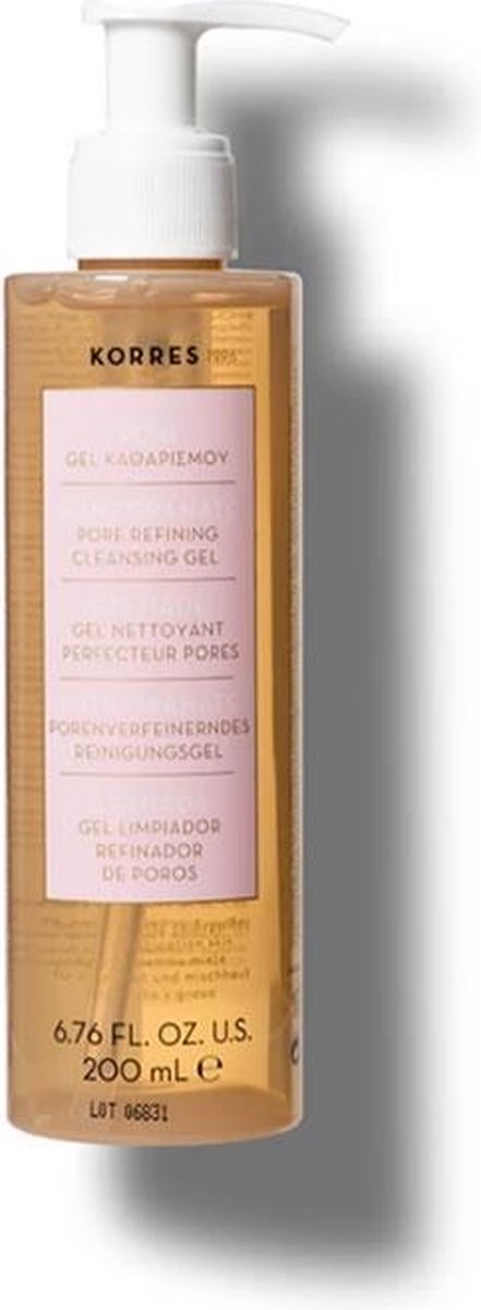 Korres Pomegranate Pore Refining Cleansing Gel 200ml