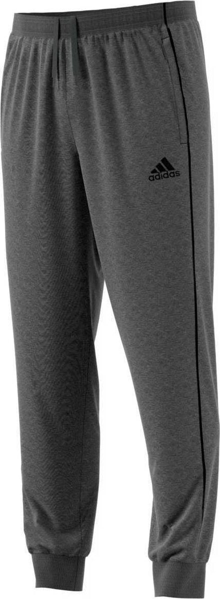 adidas Core 18 Sweat  Trainingsbroek - Maat 152  - Unisex - grijs