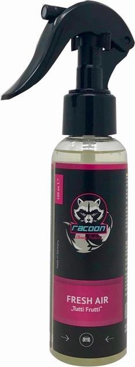 Racoon AIR FRESHENER / Car Fragrance Luchtverfrisser - Tutti Frutti 100ml