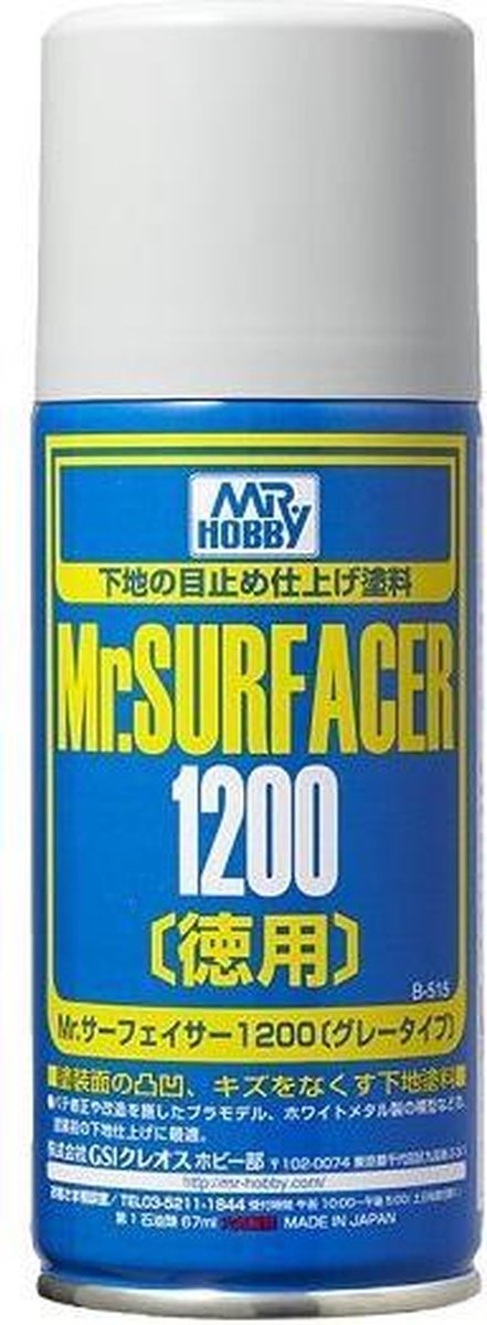 Mrhobby - Mr. Surfacer 1200 Spray 170 Ml (Mrh-b-515)