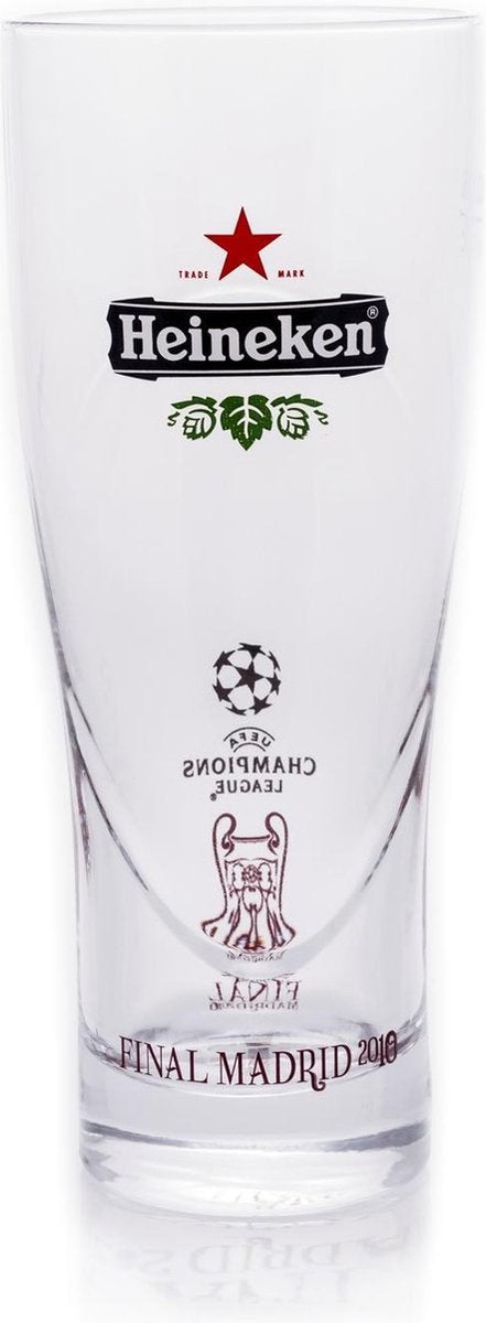 Heineken Ellipse Glas 'UEFA Champions League' Final Madrid 2010 | 0