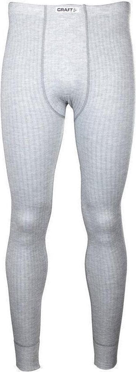 Craft active mens long pant grijs maat S