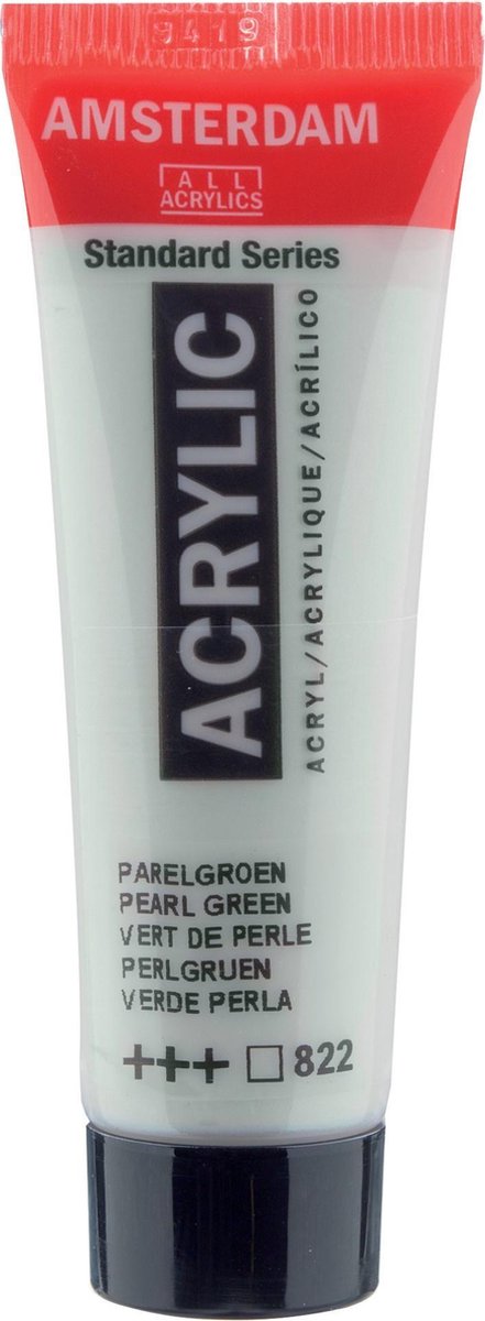Acrylverf - 822 - Parel groen - Amsterdam - 20ml