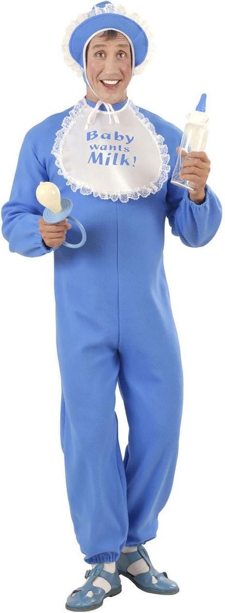 Baby kostuum voor heren - Verkleedkleding - Maat M