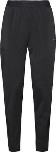 HEAD Baseline Pants Tennis Broek Trainingsbroek Dames Zwart - Maat XL