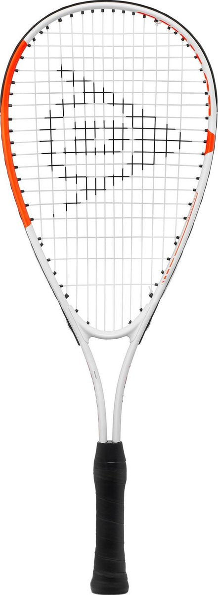Dunlop Play mini Squashracket - Oranje Wit