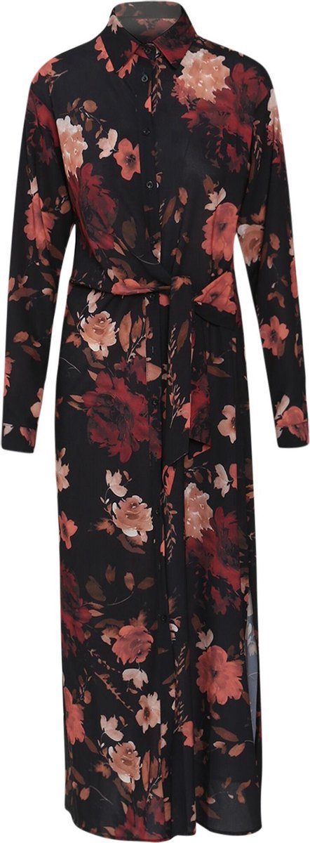 Cassis Robe chemise Dames Lange Jurk - Maat M