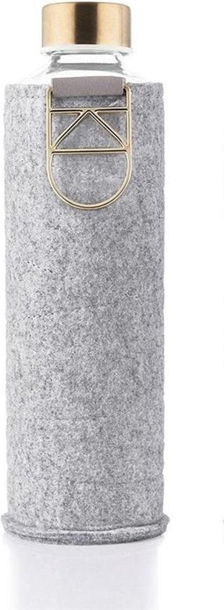 Equa waterfles Mismatch met hoes Gold - 750 ml - Glas
