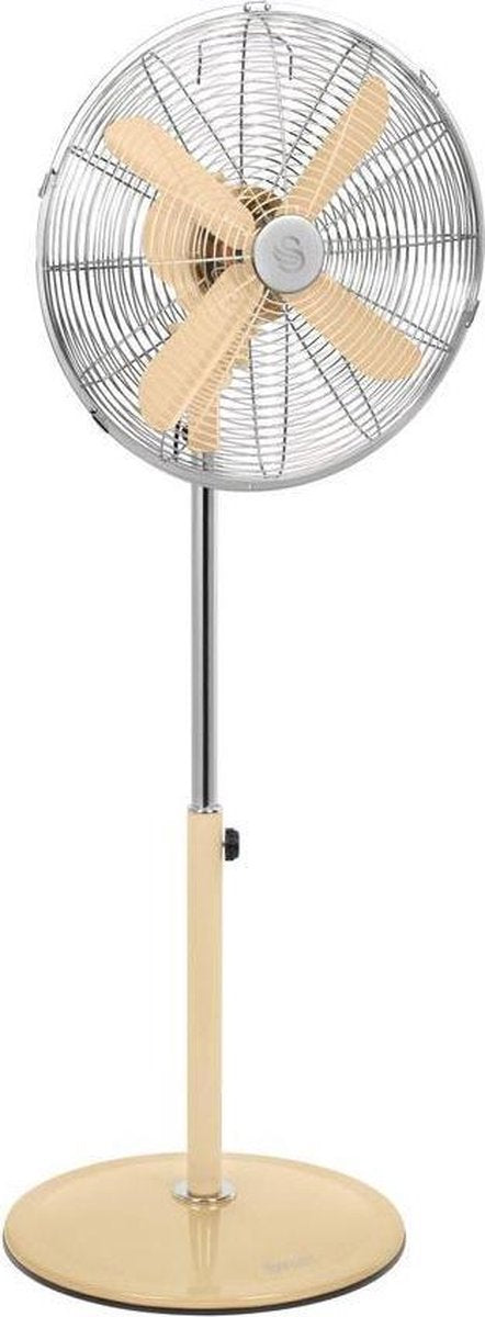 Swan Vloerventilator - 16 inch - Creme