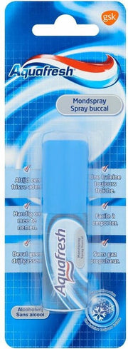 12x Aquafresh Mondspray 15 ml