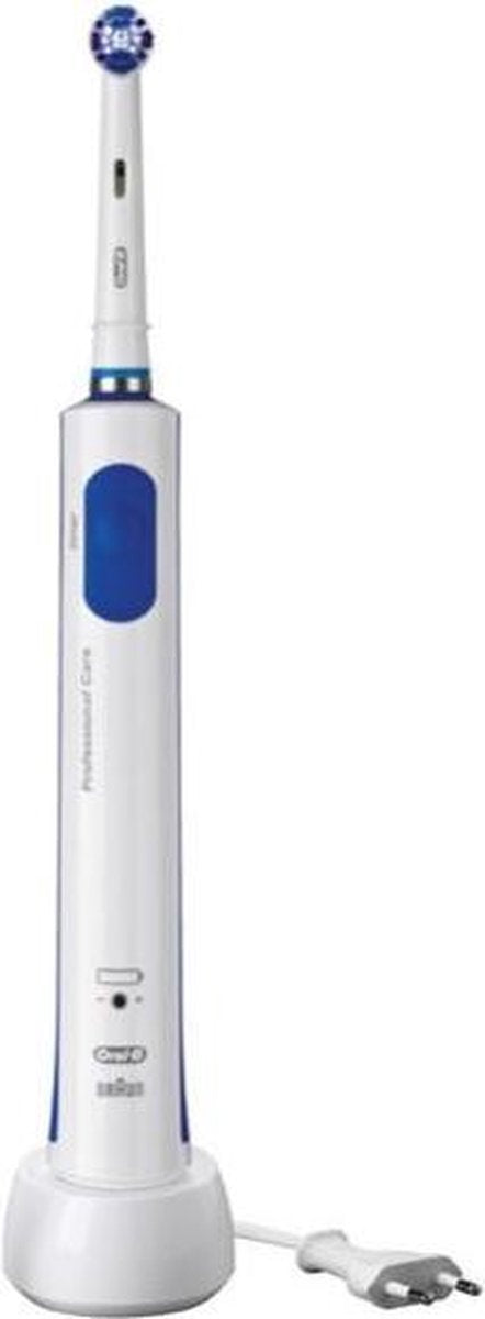 Braun Oral-B PRO 600 3D White Volwassene Roterende-oscillerende tandenborstel Blauw