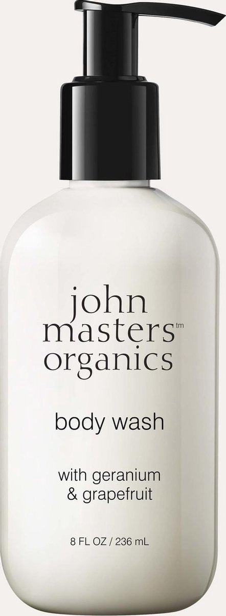 John Masters Organics - Body Wash w. Geranium & Grapefruit 236 ml
