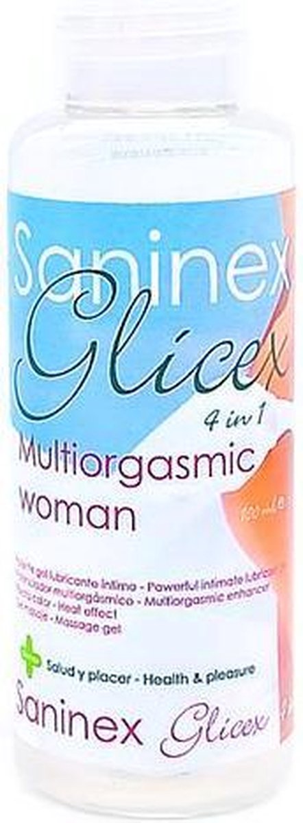 Lubricant Glicex 4 in 1 Multiorgasmic Woman 100 ml
