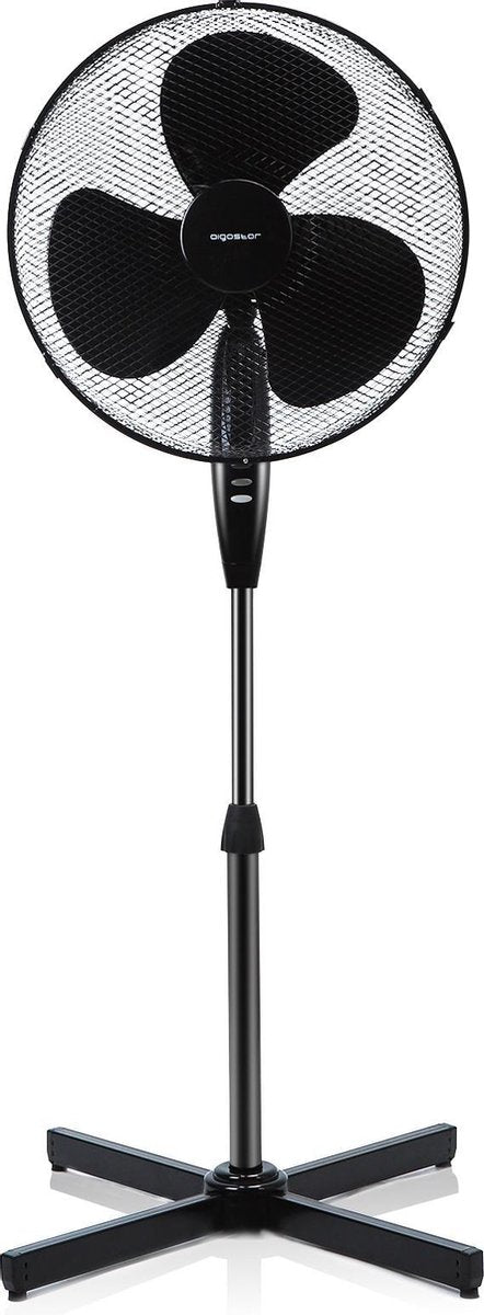 Aigostar Molly 33NFR - Statiefventilator/Ventilator Staand - Zwart