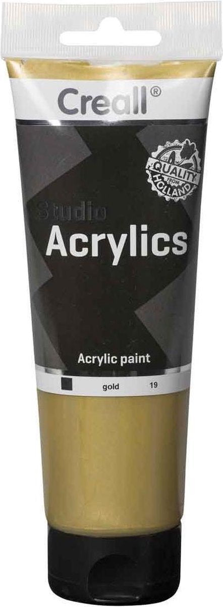 Acryl Verf - Metaalkleurig - Gold - 250ml