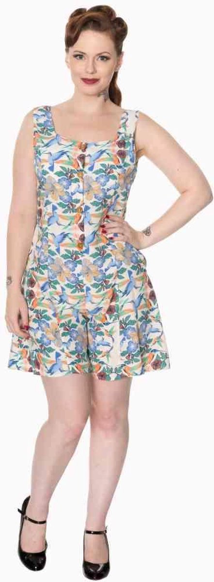 Dancing Days Playsuit -S- MANDALA Bruin