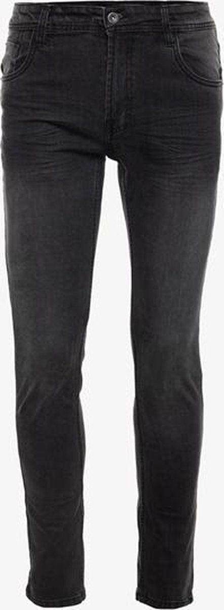 Unsigned comfort stretch fit heren jeans lengte 34 - Grijs - Maat 32/34